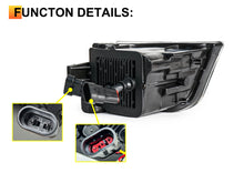 Front Bumper Lamps DRL LED Fog Lights Amber/White for Toyota 4Runner 2003-2005