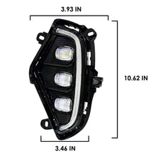 LED DRL Daytime Running Light For Toyota RAV4 2019-2024 Fog Lamp w/ Turn Signal