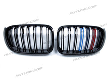 M-Color Double Slats Front Kidney Grille for BMW X3 F25 X4 F26 LCI 2014-2018