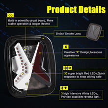 2x LED Tail Lights For Jeep Wrangler TJ CJ YJ Reverse Stop Turn Smoked Lamps DOT
