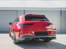 Black Rear Bumper Splitter Side Apron For Mercedes CLA C118 X118 CLA35 CLA45 AMG 2020-2023