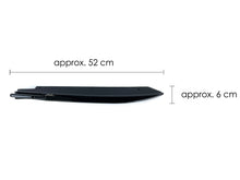 Gloss Black Rear Bumper Side Splitters Canard for BMW 5-Series G30 M-Sport 2017-2020