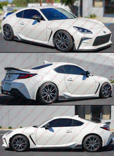 For 2022-2026 Toyota GR86 Subaru BRZ ZN8 R Style Carbon Fiber Side Skirt Extension