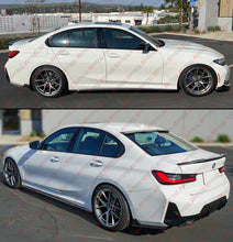 For 2019-2024 BMW G20 330i M340i CMS Style Real Carbon Fiber Side Skirt Extension
