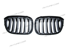 Gloss Black Front Kidney Grille Dual Slats for BMW X3 G01 X4 G02 2018-2021