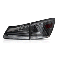 LED Smoked Taillights with Sequential Animation for Lexus IS250 IS350 IS F 2006–2013