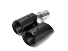 Black Chrome Brushed Exhaust Tips Tailpipe For Porsche 970 Panamera 2010-2013 et167
