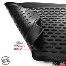 4pcs Floor Mats Liner for Audi A4 Allroad 2017-2023 Black TPE All-Weather