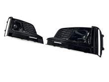 Pair For 2017-2019 Audi A5 S-line S5 B9 Fog Light Grille Trim w/ ACC Caps Black