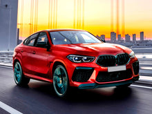 Gloss Black Front Bumper Grill For BMW X6 G06 2019-2023