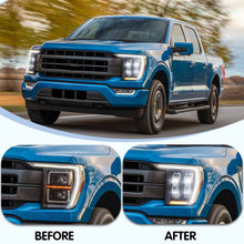 Upgraded LED Projector Headlights For Ford F-150 14th Gen. 2021-2023