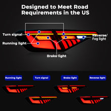 LED Tail Lights for Honda Civic Sedan 11th Gen 2022+ Smoked/Red