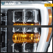 LED Reflector Headlights For 2021-2023 Ford F-150 F150 Front Lamps LH&RH Pickup