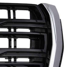 Chrome Black Front Upper Grill For 2021 2022 2023 GMC Yukon XL