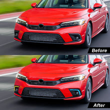 For 2022-2024 Honda Civic LED Daytime Running Fog Lights DRL with Turn Signal 3-Color