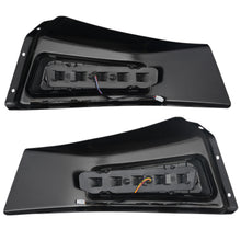 Front Bumper Turn Signal Lamp For 2021 2022 2023 Ford F150 F-150 Raptor Style W/LED Lights