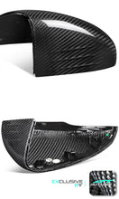 100% Dry Carbon Fiber Mirror Cover Caps Replace for Mercedes A-Class W177 CLA C118 W118 2020-2023 mc158