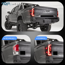 LED Tail Lights For Toyota Tacoma 2016-2021 Rear Lamp w/Sequential Signals