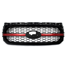 Red/Black Front Upper Bumper Grille Fit For 2021-2023 Ford F-150 F150 Platinum New