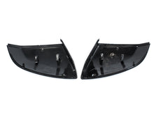 Glossy Black Side Mirror Cover Caps for Audi Q5 SQ5 2018–2025 No Side Assist