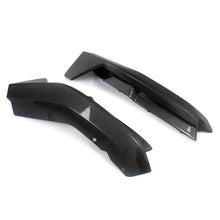 Carbon Look Rear Bumper Corner Splitter Extension for BMW G80 M3 2021-2024