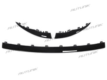 3pcs Gloss Black Front Lip Molding Trims For Mercedes C-Class W205 Sedan/Coupe AMG 2019-2021