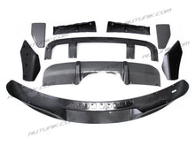 Carbon Look Front Splitter Lip & Rear Diffuser Kits for BMW X5 F15 M-Sport 2014-2018