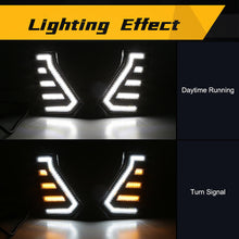 For 2024 2025+ Toyota Tacoma LED DRL Daytime Running Light Turn Signal Fog Lamp