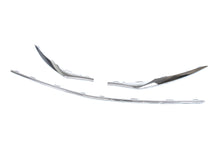 3PCS Chrome ront Bumper Lip Molding Trim for Mercedes CLA C117 CLA180 CLA200 CLA280 Base 2017-2019 di163