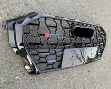Front Bumper Grill Honeycomb for AUDI Q3 2019 2020 2021 2022 2023 2024