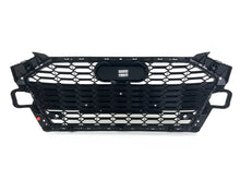 Honeycomb Black Front Grille for 2020-2024 Audi A4 B9 Sline S4