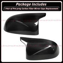 For BMW F98 X4M F95 X5M F96 X6M M40i Full Carbon Fiber Replacement Mirror Caps