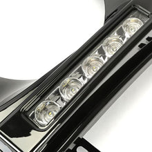 Black Headlight Bezel Pair For 1990-2018 Mercedes W463 G63 Wagon G500 w/ LED DRL