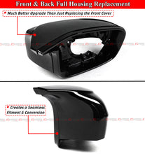 Gloss Black For 2019-2025 BMW G20 330i 330e M5 Style Mirror Cover Conversion Housing Assembly