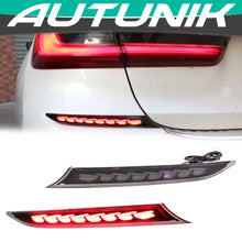Smoke Rear Reflector Light Turn Signal Brake Lamps for BMW G20 3-Series M-Sport 2019-2022