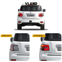 Clear LED Tail Lights Assembly For Nissan Armada 2017-2020 Patrol Y62 2012-2019 Rear Lamps