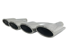 Chrome/Black Exhaust Tips For Mercedes W220 W221 W211 W212 W203 W204 W219 W218 SLK R171 SL R230
