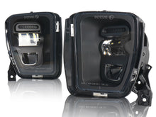 Pair Black Bumper LED Fog Lights for Dodge Ram 1500 2013-2018