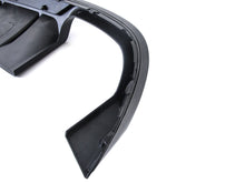 Gloss Black Rear Diffuser + Exhaust Tips For Audi A4 B9 Non-S-Line Sedan 2017–2019