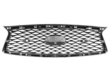 Gloss Black Front Bumper Grille For Infiniti Q50 2018-2024