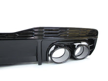 Gloss Black Rear Diffuser Exhaust Tips For AUDI A7 C8 S-line S7 2019-2024 di180