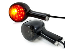 Bullet Style LED Rear Blinkers Turn Signal Lights Amber for Harley Sportster XL883 XL1200 1992–2022