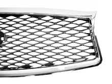 Chrome Front Bumper Upper Grill For Infiniti Q50 2014-2017