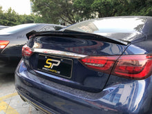 Gloss Black Rear Trunk Spoiler For Infiniti Q50 Q50S 2014-2024