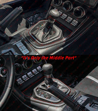 Carbon Fiber Shift Gear Console Panel Trim for 2022–2025 Subaru BRZ Toyota GR86 Auto