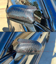 Honeycomb Carbon Fiber Mirror Cover Caps Replacement For 2018-2024 Toyota Camry