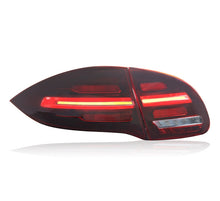 LED Black Tail Lights for Porsche Cayenne 2011-2014 958 Sequential Rear Lamps