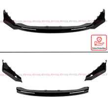 For 2021-2025 BMW G80 M3 G82 G83 M4 V Style Gloss Black Front Bumper Lip Splitter