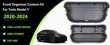 For 2020-2024 Tesla Model Y Trunk Organizer Front Hatch Heavy Duty Cargo Storage Box