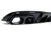 Gloss Black Rear Diffuser Black Exhaust Tip for Mercedes W205 C205 Coupe Cabrio C43 AMG 2015-2021